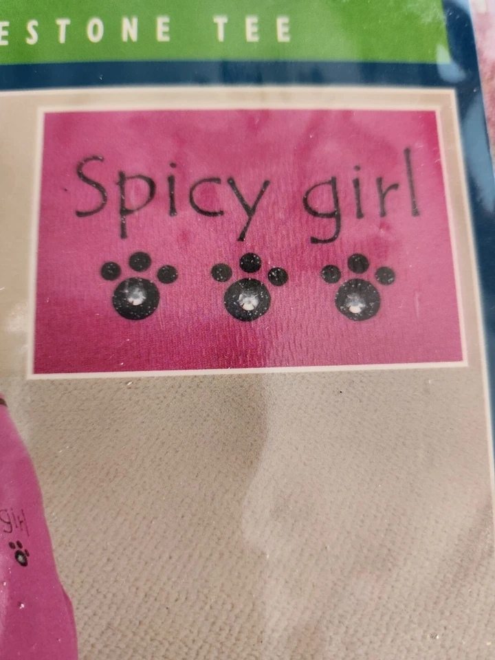 Camiseta Jersey Informal Perro Canino Algodón "Niña Picante" Rosa X-Pequeña Camisa para Perros Foto 4 de 4