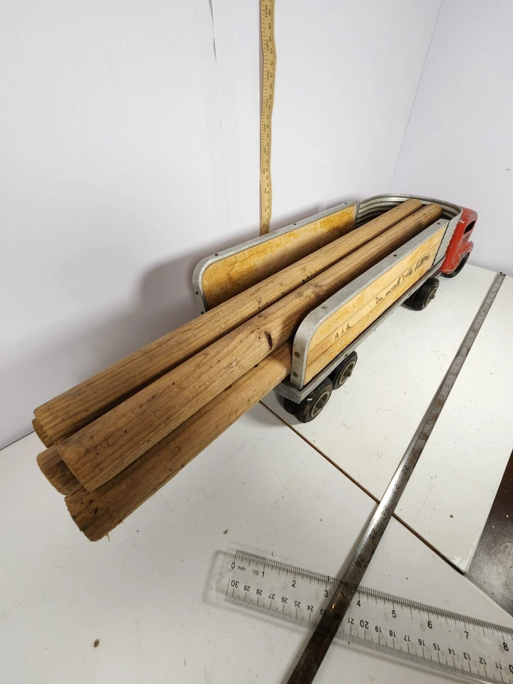 Tractor Smith-Miller RED SD Silver Streak Express también viene con madera Foto 2 de 4