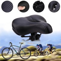 Comfortable Bike Bicycle Cycling Seat Cover Cushion Soft Sponge Saddle Black on sale Comfortable Bike Bicycle Cycling Seat Cover Cushion Soft Sponge Saddle Black on sale