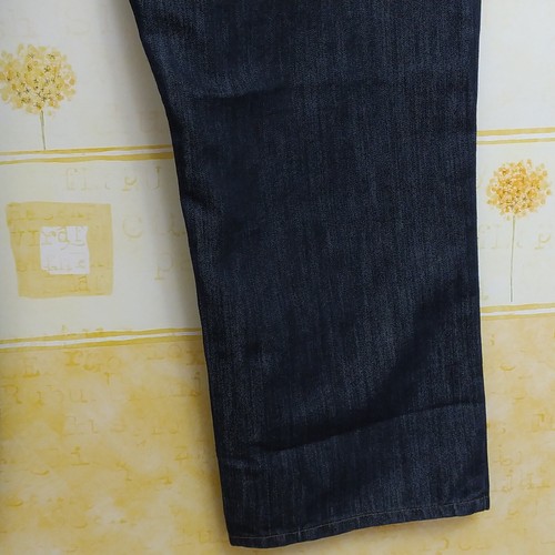 Pantalones de mezclilla azules para hombre ENZO 989 NUEVOS CON ETIQUETAS talla UK W48" L30" cremallera EZ408 índigo - Imagen 18 de 22