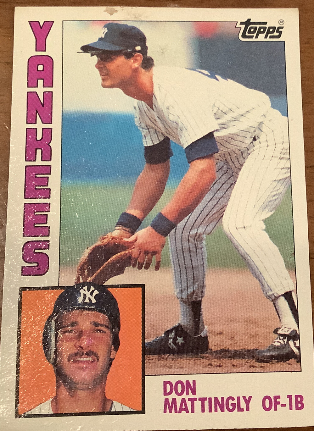 1984 Topps - #8 Don Mattingly (RC)