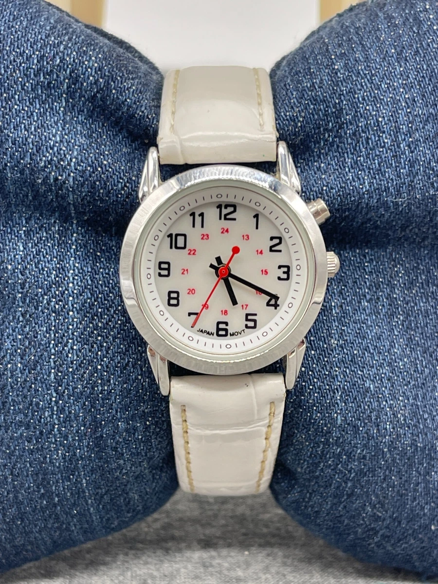 Ladies analogue watch with best sale backlight
