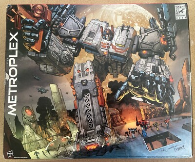 TRANSFORMERS SDCC METROPLEX 2013 TITAN CLASS FIGURE GENERATIONS HASBRO
