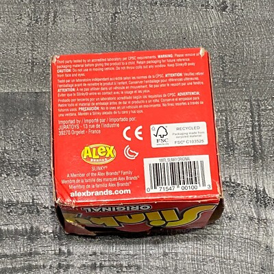 Original Slinky® Walking Spring Toy 2014 Made in the USA New