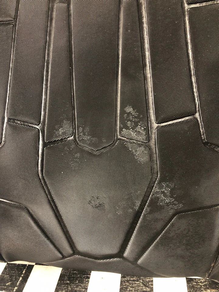 Polaris General 1000 2017-2018 OEM conjunto de respaldo de asiento negro y plateado Foto 2 de 4