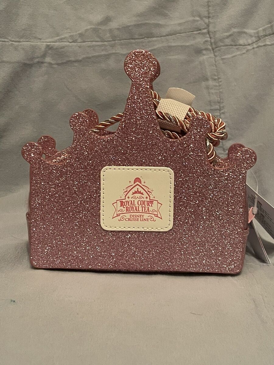 NEW Disney Cruise Wish Royal Court Royal Tea Pink Crown NEW Disney Cruise Wish Royal Court Royal Tea Pink Crown