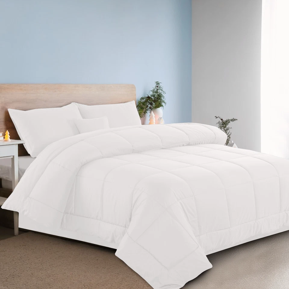 Juego de edredón de 5 piezas cama en bolsa reversible para todas las estaciones Foto 4 de 4