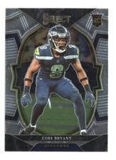 Coby Bryant 3 2022 Panini Select RC Rookie Seattle Seahawks Card