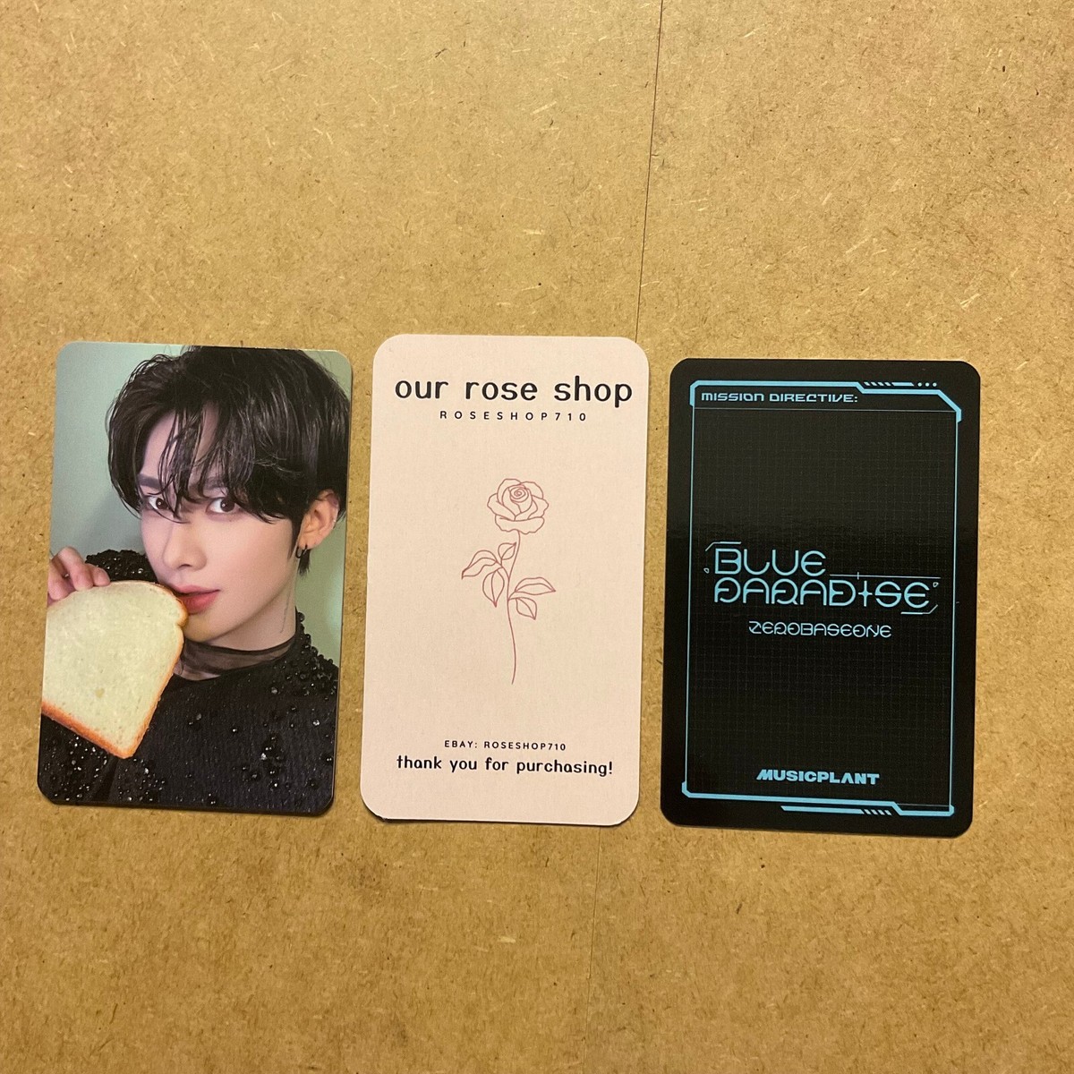 ZB1 Zerobaseone Blue Paradise MusicPlant Preorder Bread Official