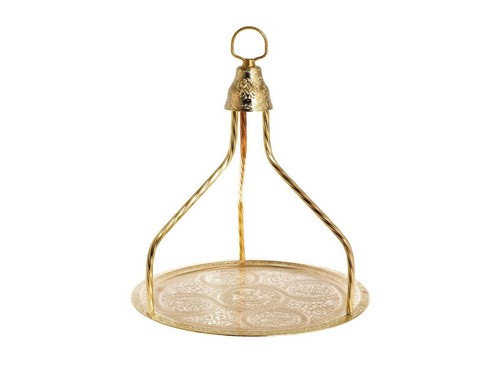 Ottoman Türkisches Kaffee und Tee Serviertablett, Geeignet für Restaurant, Runde Form - Bild 9 von 10