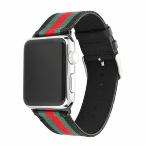 Apple Watch sports strap Nylon Band Branded Design bracelet 42-44 49mm uk