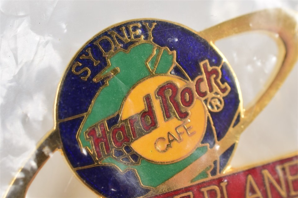 Vintage NEW OLD STOCK Hard Rock Cafe Lapel/Hat Pin Sydney "Save The