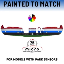 Choose Your Color Rear Bumper For 2013-2018 RAM 2500 / 3500 With Sensor Holes