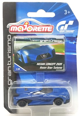 Majorette Nissan Concept Vision Gran Turismo Dark Blue 1:63 3