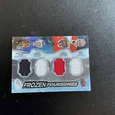 2018-19 Upper Deck Ice Frozen Foursomes Fleury/Lundqvist/Crawford/Price#F4-DIV