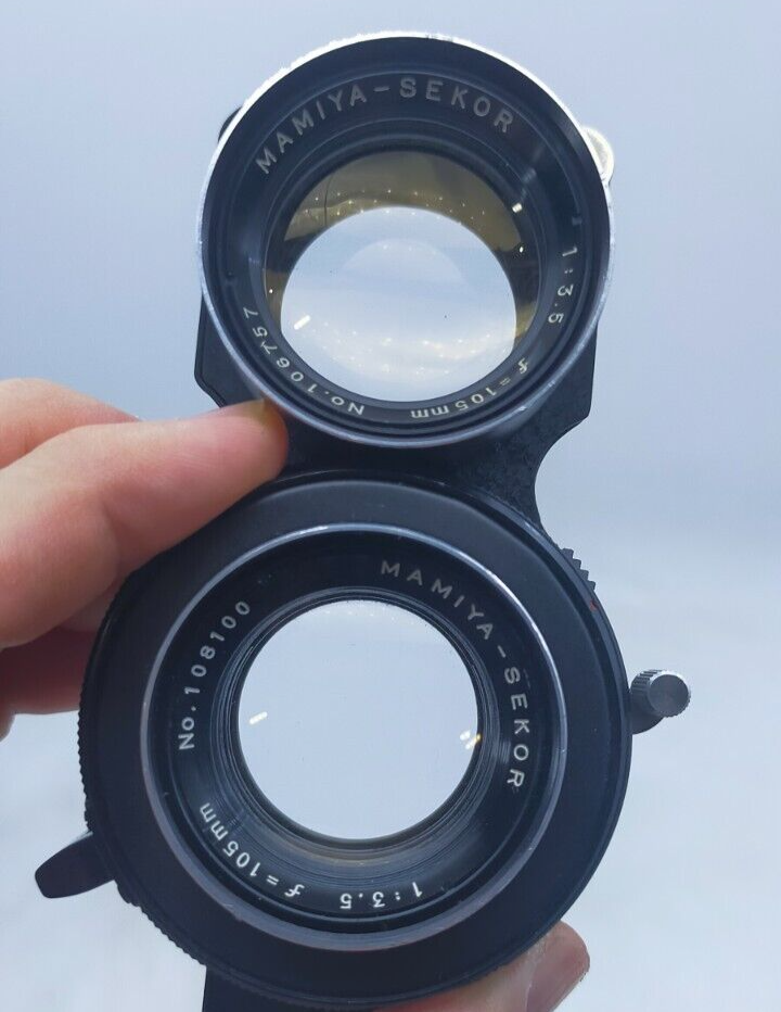NEAR MINT-] Mamiya Mamiya-Sekor 105mm F3.5 Standard Lens for C220