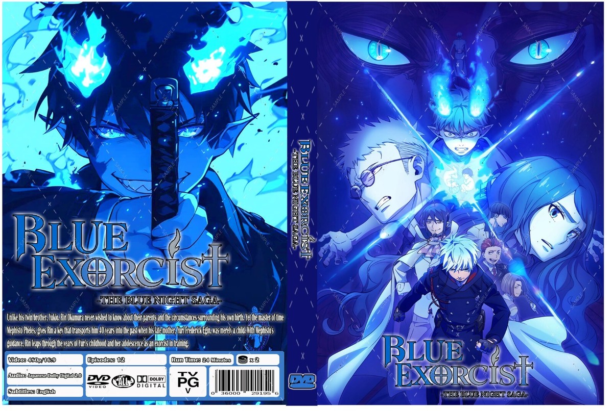 Blue Exorcist The Blue Night Saga Episodes 1-12