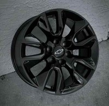 Gloss Black Rst Chevy Silverado 1500tahoe Wheels Set 22x9 1999-2026