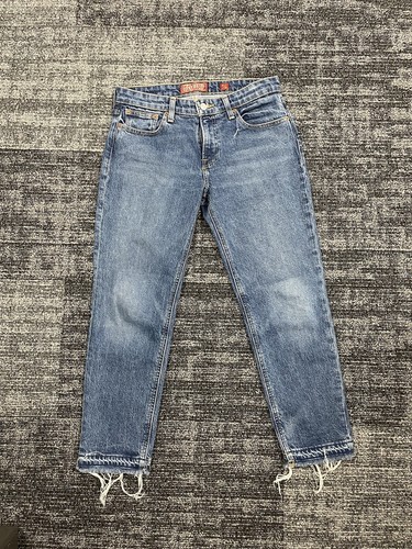 25 Sienna Slim Boyfriend Mid Rise Blue 