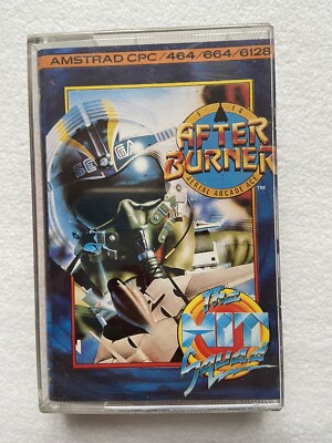 AFTERBURNER - Amstrad Cassette CPC The Hit Squad Arcade No.21 1990