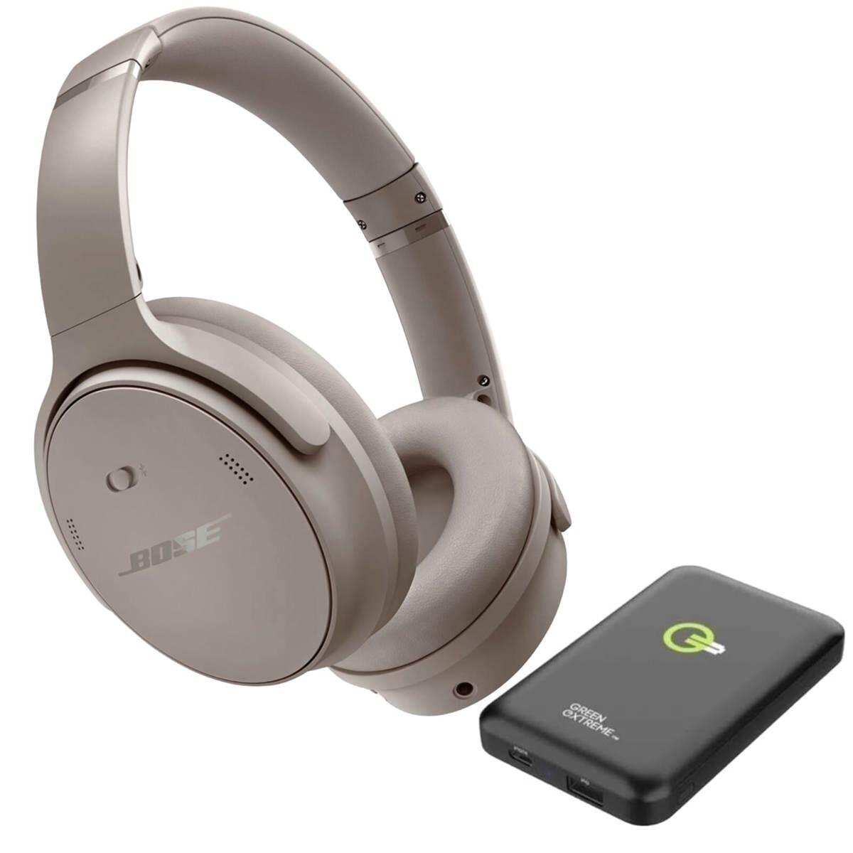 Bose QuietComfort Wireless Noise Cancelling Over-Ear Headphones With Power Bank-image