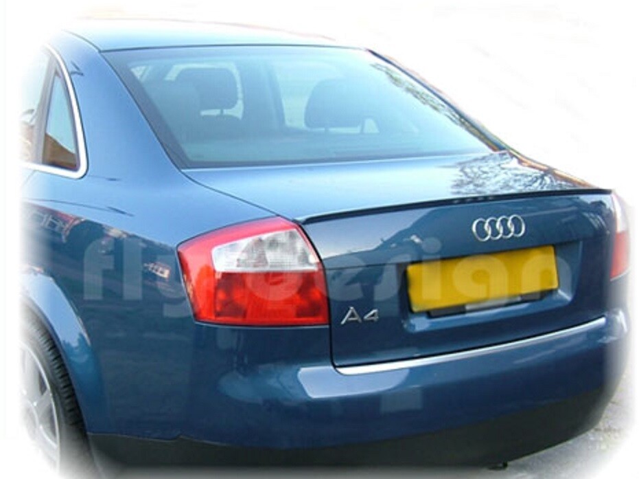 Suitable for Audi A4 B6 Sedan Spoiler Trunk Flap Rear Lip Spoiler EBONYS