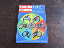 Motorradkatalog Motorrad Katalog 1971 1972 Motor-Presse-Verlag nr. 2