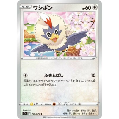 061 070 S5a B Pokemon Card Japanese Rufflet C Ebay