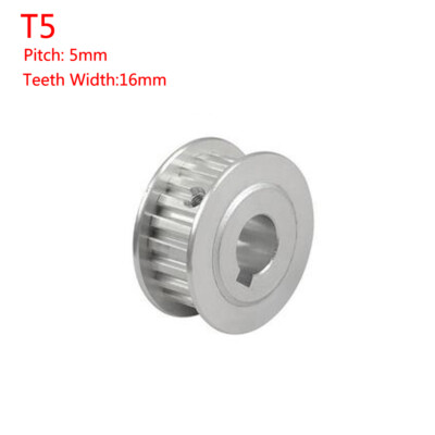T5 12-60Zähne Zahnriemenrad Zahnriemenscheibe B:16mm Riemenscheibe Mit Keyway