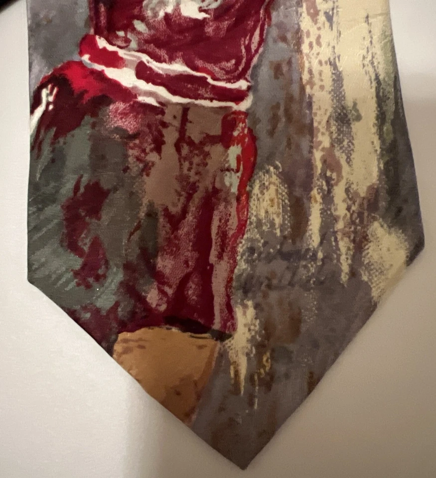 "Corbata de baloncesto Slam Dunk Richard Wallich tema de baloncesto 59"" x 4""" Foto 3 de 4