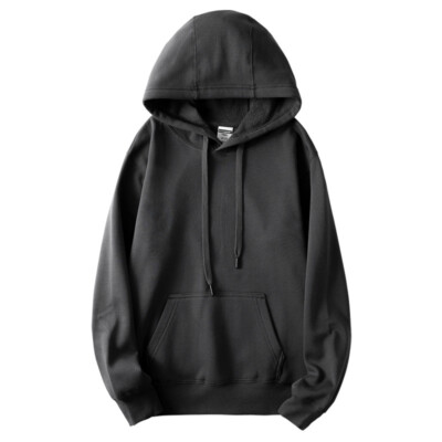 Pullover Hoodie Warm Fleece Sweatshirt Jumper Sweater Jacket Hood Pockets Unisex