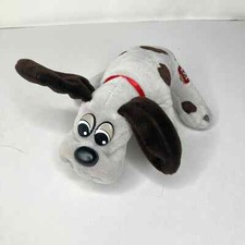 Tonka Gray Dark Brown Spotted Pound Puppy 7" Plush Stuffed Animal Toy Dog