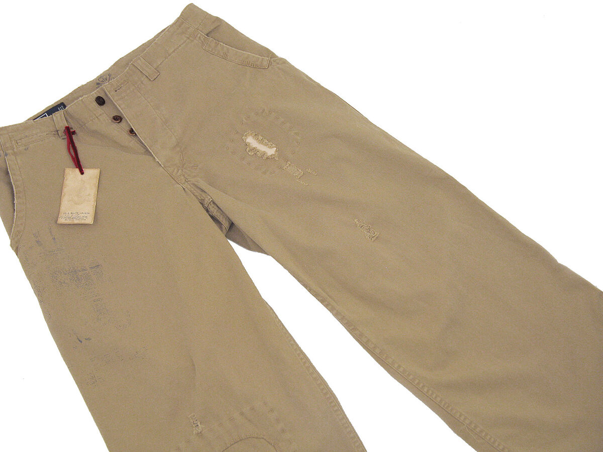NEW Vintage Polo Ralph Lauren Buckle Back Pants! 32 x 30 NEW Vintage Polo Ralph Lauren Buckle Back Pants! 32 x 30