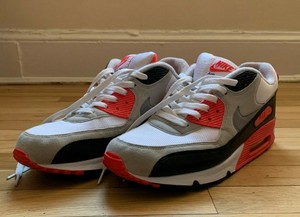 Men's Nike Air Max 90 Infrared 2010 Size 12 325018107 | eBay