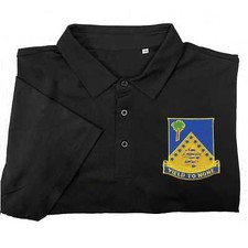 125th infantry regiment embroidered polo shirt
