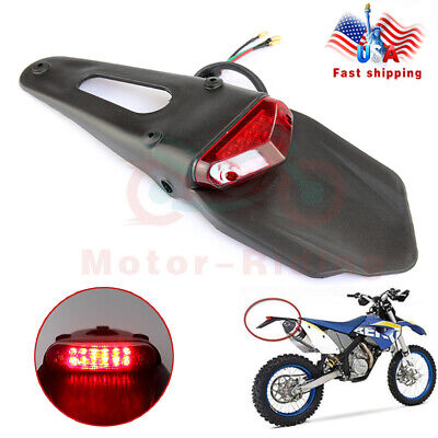 Enduro Off-Road LED Rear Taillight Brake Lamp For XR400 CRF450 EXC450 WR 250/450