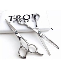 Professional Salon Hair Cutting Scissors Barber Shears Hairdressing Black Box Av