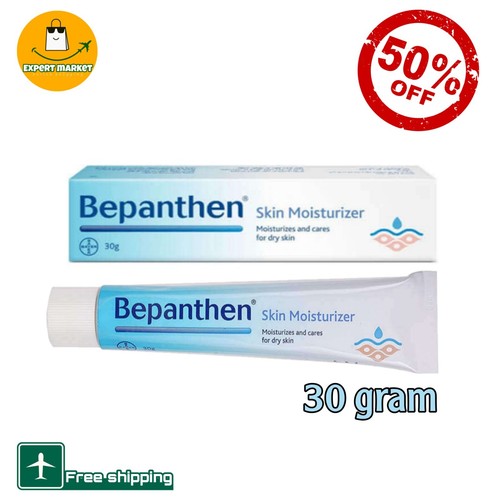 3 X Bepanthen Moisturizing Cream For Healing Damaged Irritated Skin 30g بيبانثين - Picture 2 of 6