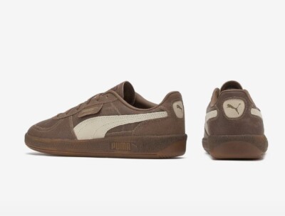 ☆送料無料☆ Puma Palermo Aged ☆ PUMA Palermo Aged Vintage OG men's shoes 402854-02 brown