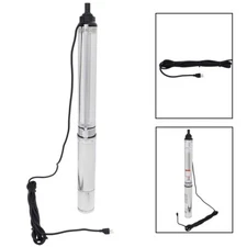 2HP 440FT Submersible Well Pump 42GPM 220V Deep Stainless Steel Water Pump