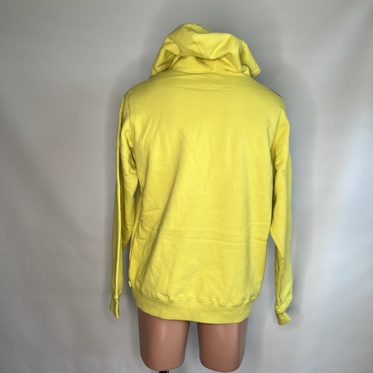 Supreme SS18 Diagonal Hooded Sweatshirt レモンイエロー NIB Supreme New York SS18 Lemon Diagonal Hooded Sweatshirt