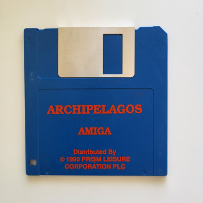   1 PRISM ARCHIPELAGOS Floppy Disk   Commodore Amiga 500 1200  