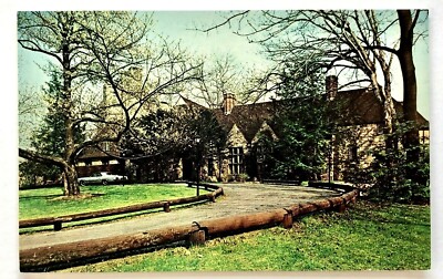 1970s Reading Pennsylvania Stokesay Restaurant Banquet Hall Road Postcard Vtg