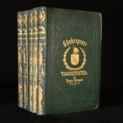 Shakespeare's England 2冊セット 1857-59 5vol The Complete Works Of Shakespeare Revised From The