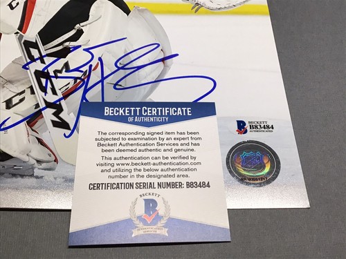 Braden Holtby Signed Team Canada 8x10 Photo Autographed Beckett BAS COA 1B - Picture 4 of 4