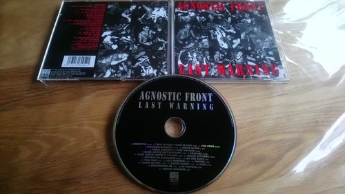 AGNOSTIC FRONT Last warning 1999 CM! Murphy's Law Black Flag Cro-Mags Slapshot