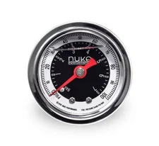 Nuke Performance Fuel Pressure Gauge 0-7 Bar / 0-100 PSI 44mm Diameter Race Car