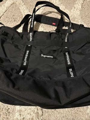 Supreme Large Haul Tote Bag Black FW22 Supreme New York 2022 Brand