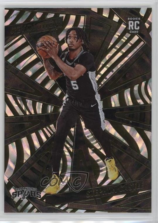 2024-25 Panini Revolution Rookies Fractal Stephon Castle #116 1oq1