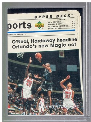 1993-94 Upper Deck Electric Court Gold ''Headline'' Anfernee Hardaway RC